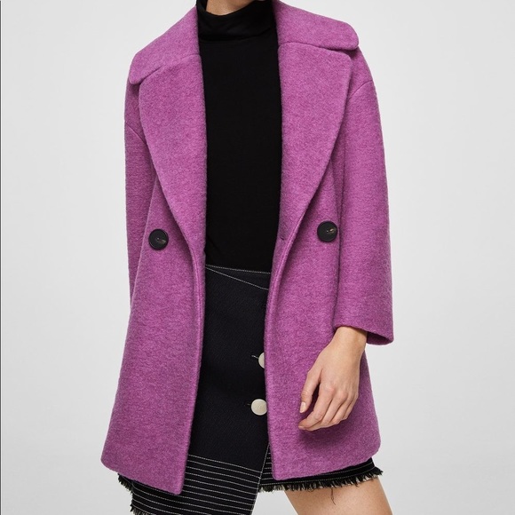mango purple coat